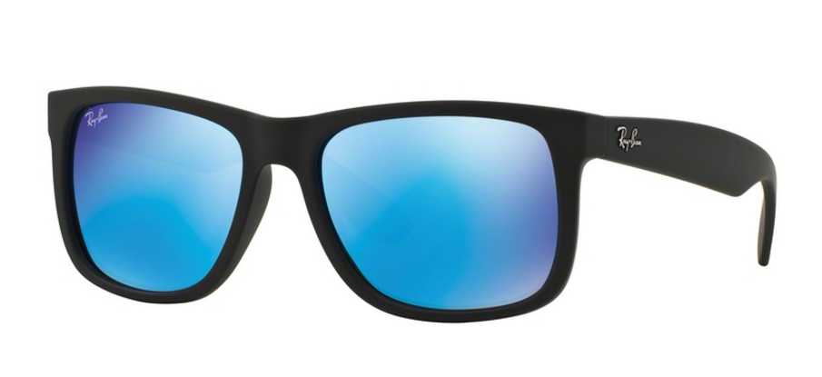 Ray-Ban Justin RB4165 622/55 Black Rubber 
